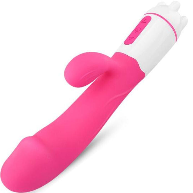 ARMONY - HAPPY VIBRATOR & RECHARGEABLE FUCHSIA STIMULATOR - NOCTURNA DESIRES