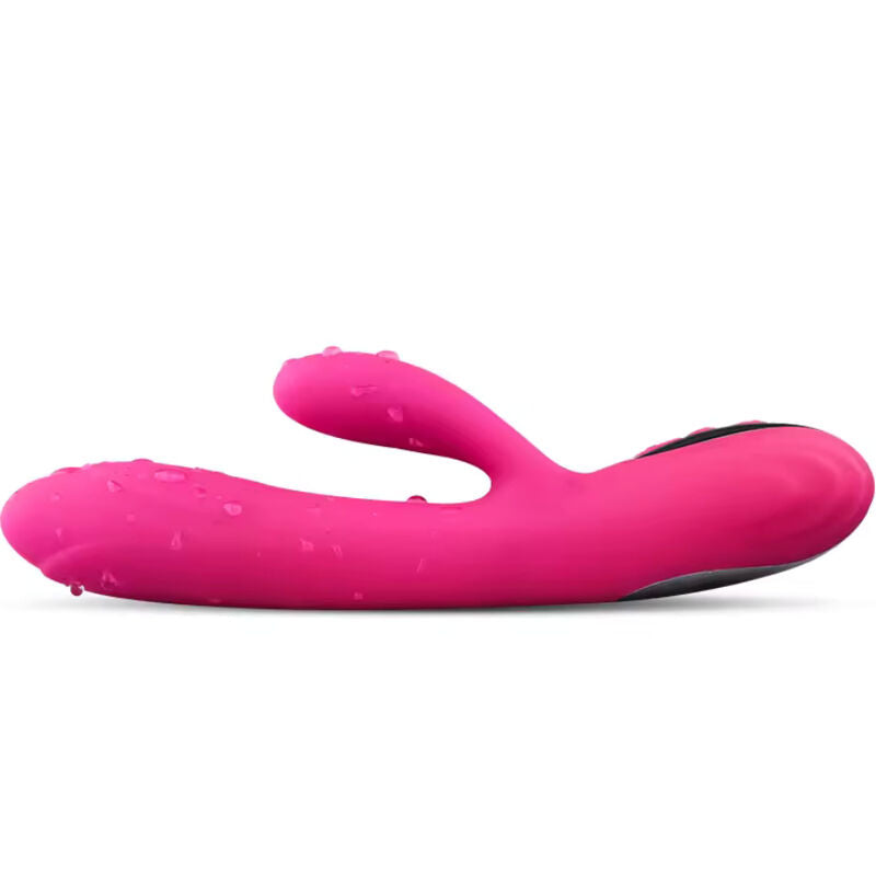 ARMONY - FLEXIBLE VIBRATOR & STIMULATOR WITH FUCHSIA HEAT EFFECT - NOCTURNA DESIRES