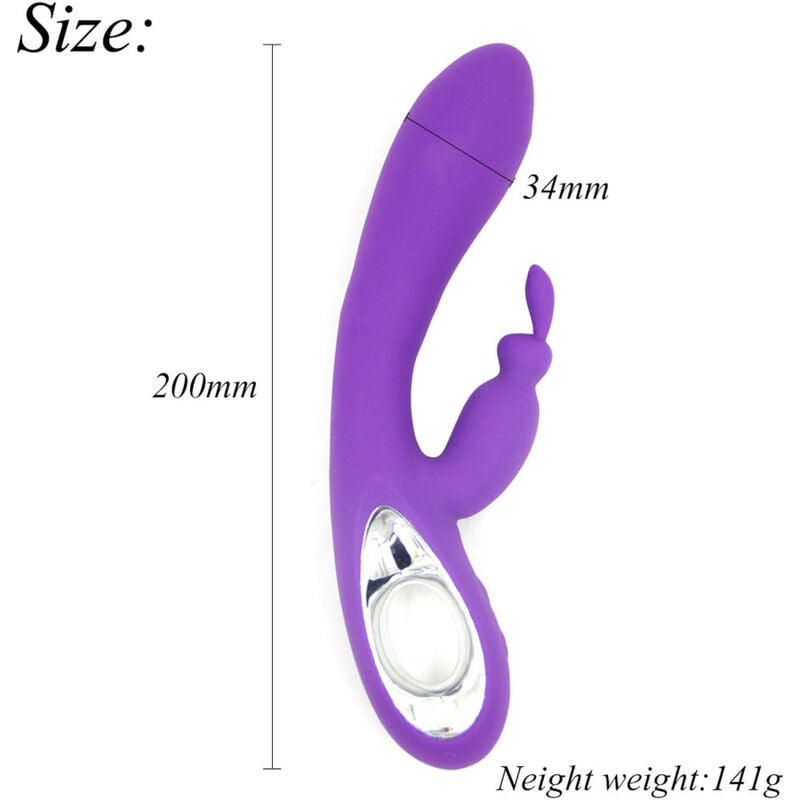 ARMONY - BELLA VIOLET RABBIT PULL RING VIBRATOR - NOCTURNA DESIRES