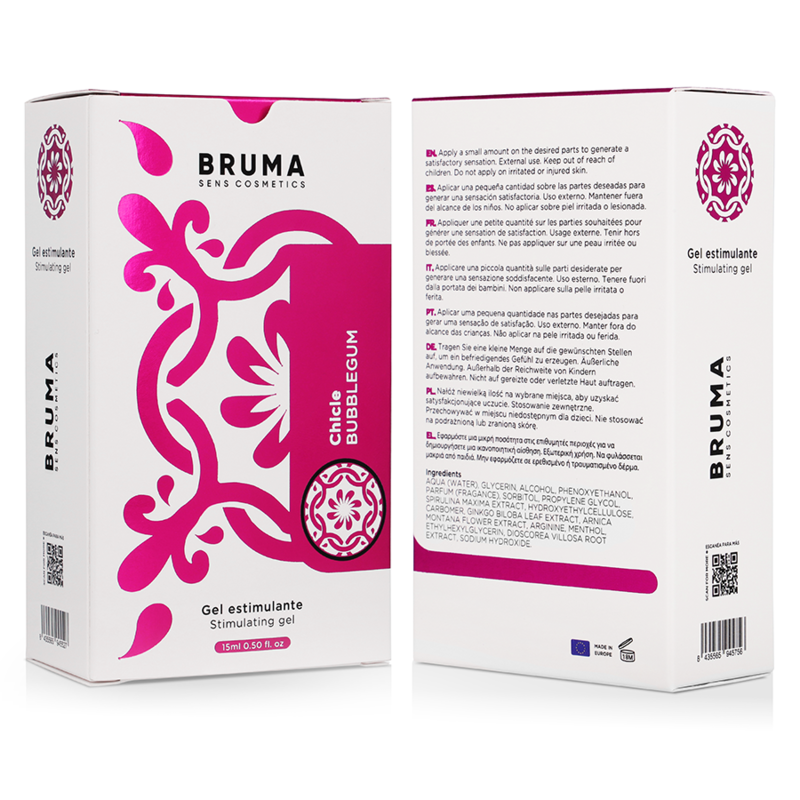 BRUMA - BUBBLEGUM FLAVOR INTENSIFYING BALM 15 ML - NOCTURNA DESIRES