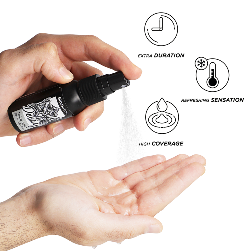 BLACK HOLE - DELAY SPRAY STUDY FORTE 30 ML - NOCTURNA DESIRES