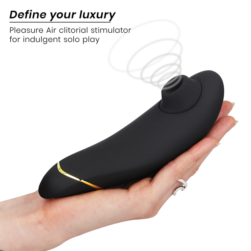 WOMANIZER - PREMIUM 2 CLITORAL STIMULATOR BLACK - NOCTURNA DESIRES
