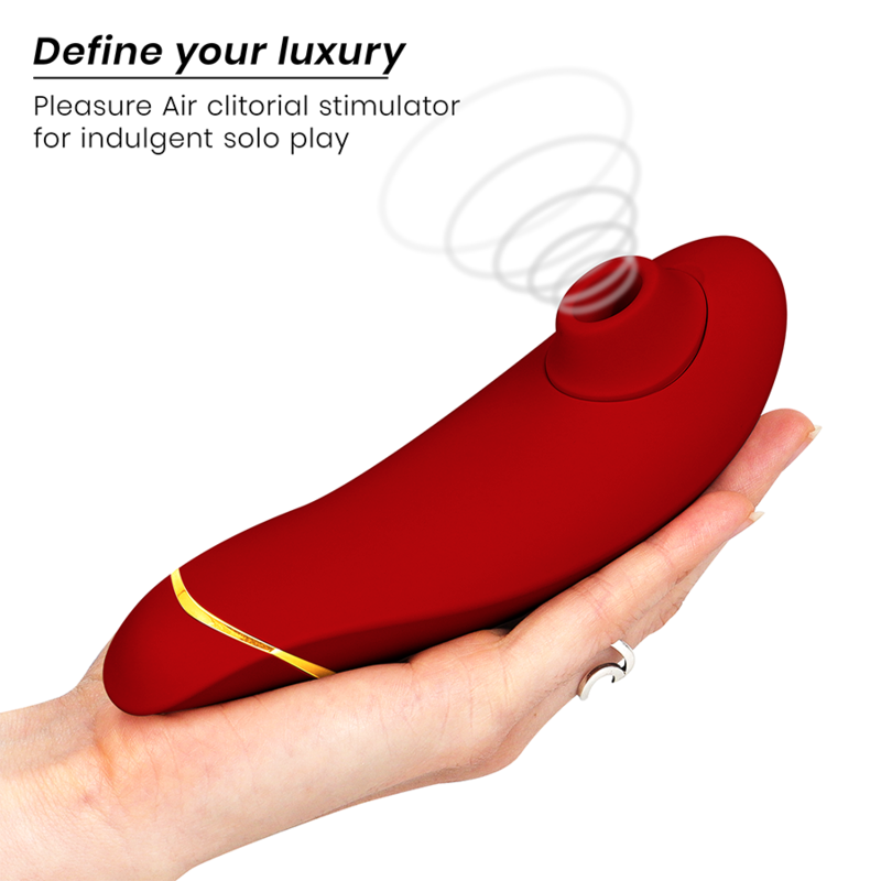WOMANIZER - PREMIUM 2 CLITORAL STIMULATOR BORDEAUX - NOCTURNA DESIRES