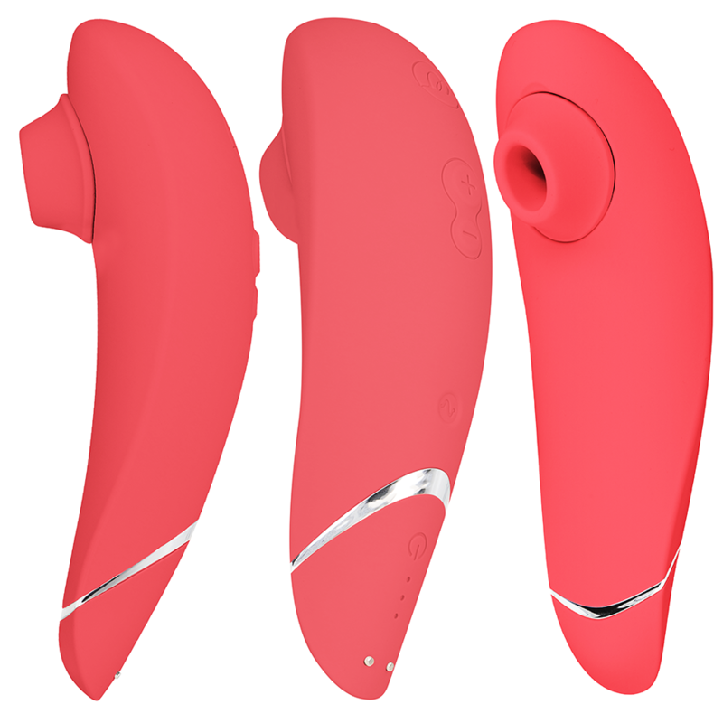 WOMANIZER - PREMIUM 2 CLITORAL STIMULATOR RASPBERRY - NOCTURNA DESIRES