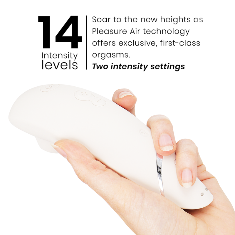 WOMANIZER - PREMIUM 2 CLITORAL STIMULATOR WARM GRAY - NOCTURNA DESIRES