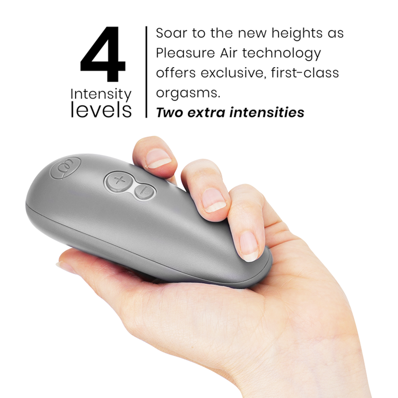 WOMANIZER - STARLET 3 CLITORAL STIMULATOR GRAY - NOCTURNA DESIRES