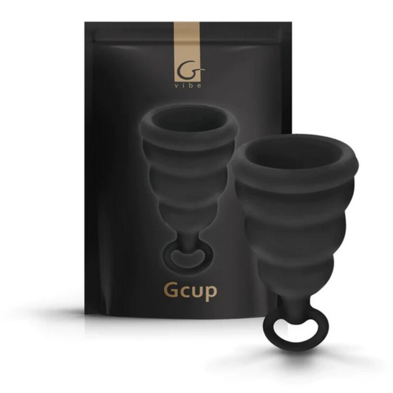 G-VIBE - GCUP BLACK MENSTRUAL CUP - NOCTURNA DESIRES