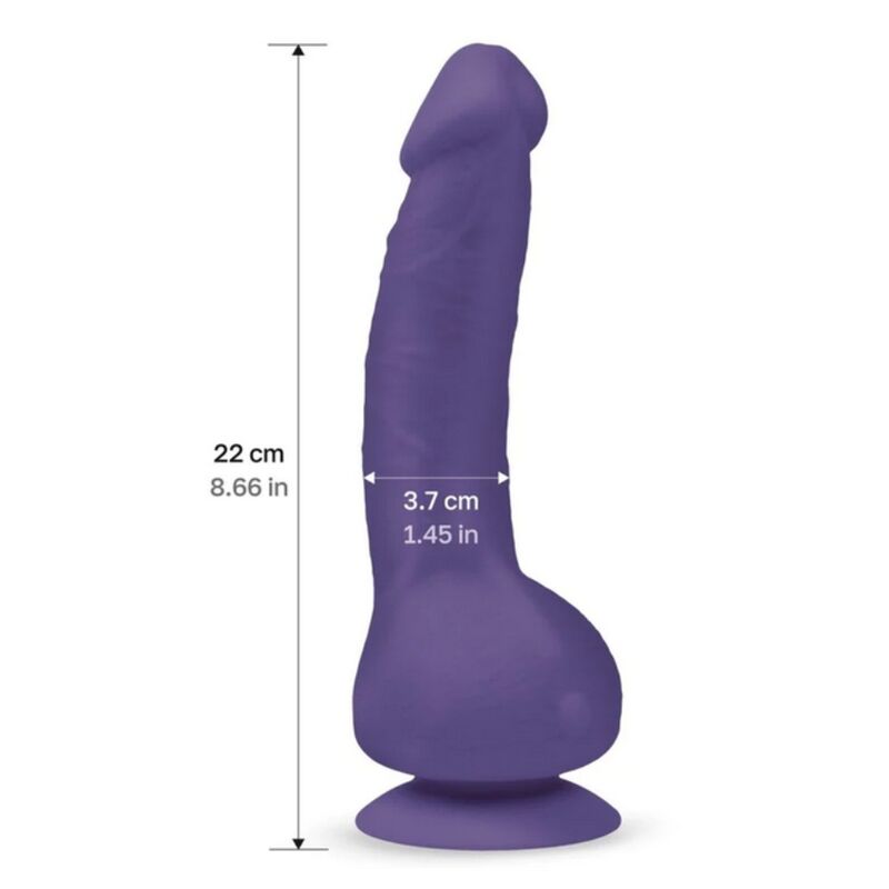 G-VIBE - GREAL 2 VIOLET REALISTIC VIBRATOR - NOCTURNA DESIRES