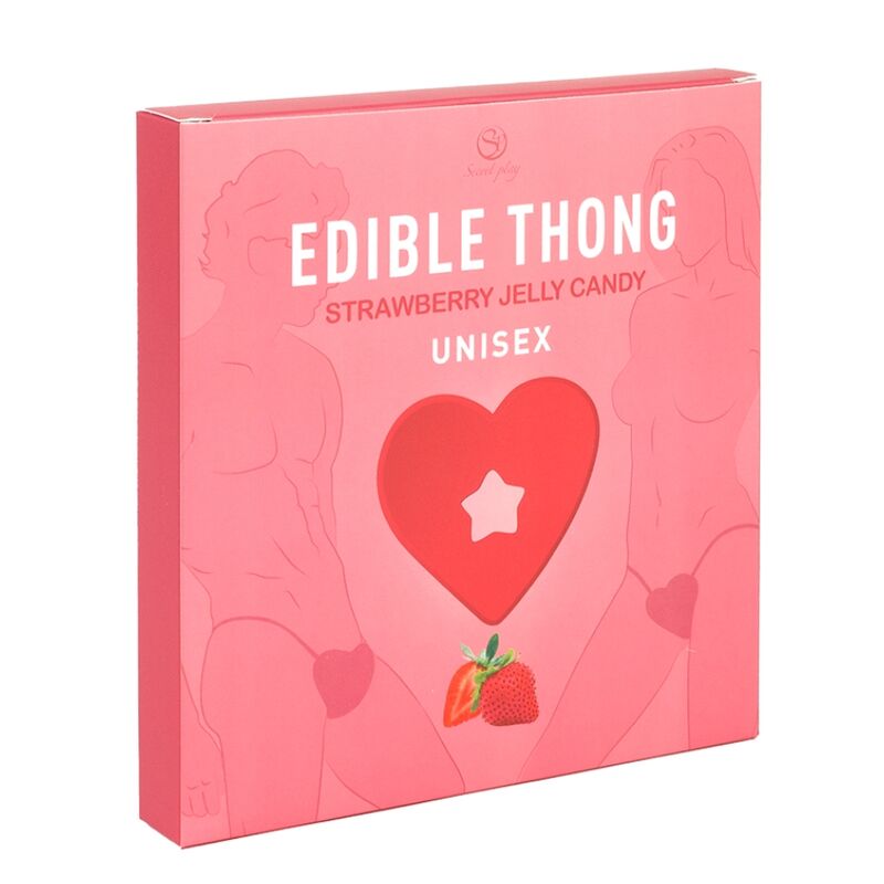 SECRET PLAY - STRAWBERRY GUMMY THONG - NOCTURNA DESIRES