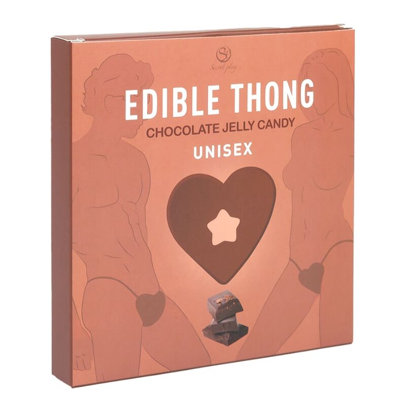 SECRET PLAY - CHOCOLATE GUMMY THONG - NOCTURNA DESIRES