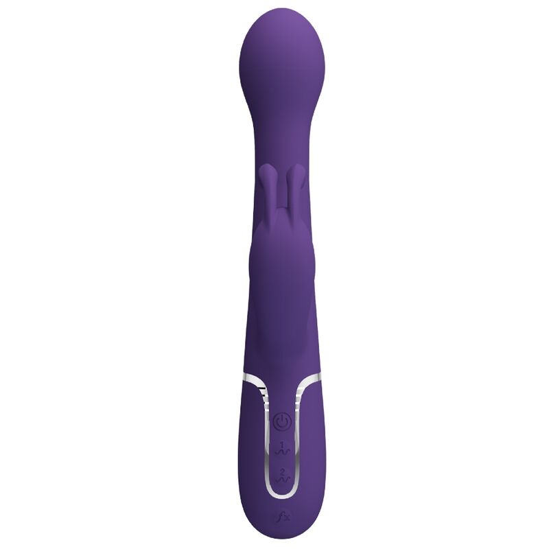 PRETTY LOVE - DEJON RABBIT VIBRATOR 3 IN 1 MULTIFUNCTION PURPLE - NOCTURNA DESIRES