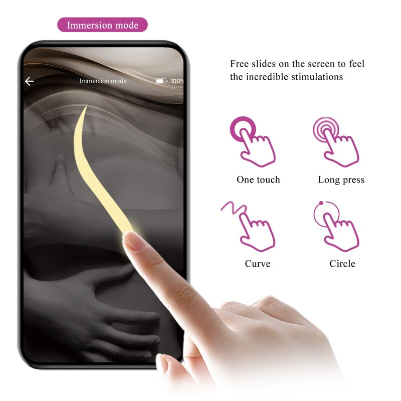 PRETTY LOVE - HECTOR ELECTROSHOCK VIBRATOR FREE APP VIOLET - NOCTURNA DESIRES