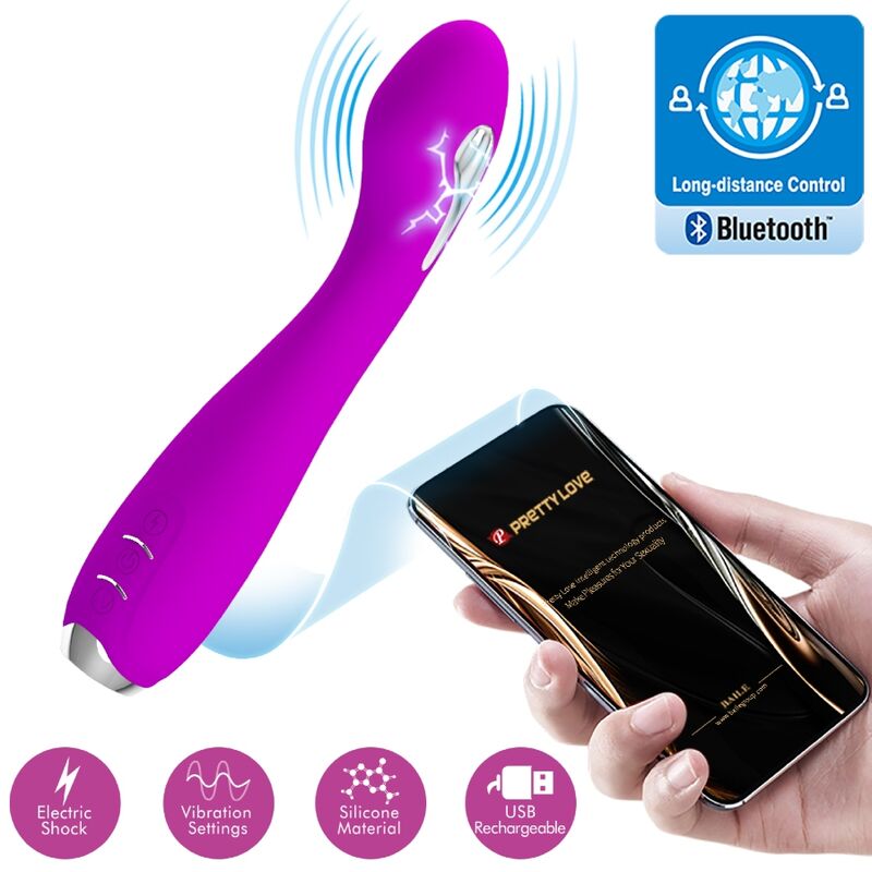 PRETTY LOVE - HECTOR ELECTROSHOCK VIBRATOR FREE APP VIOLET - NOCTURNA DESIRES
