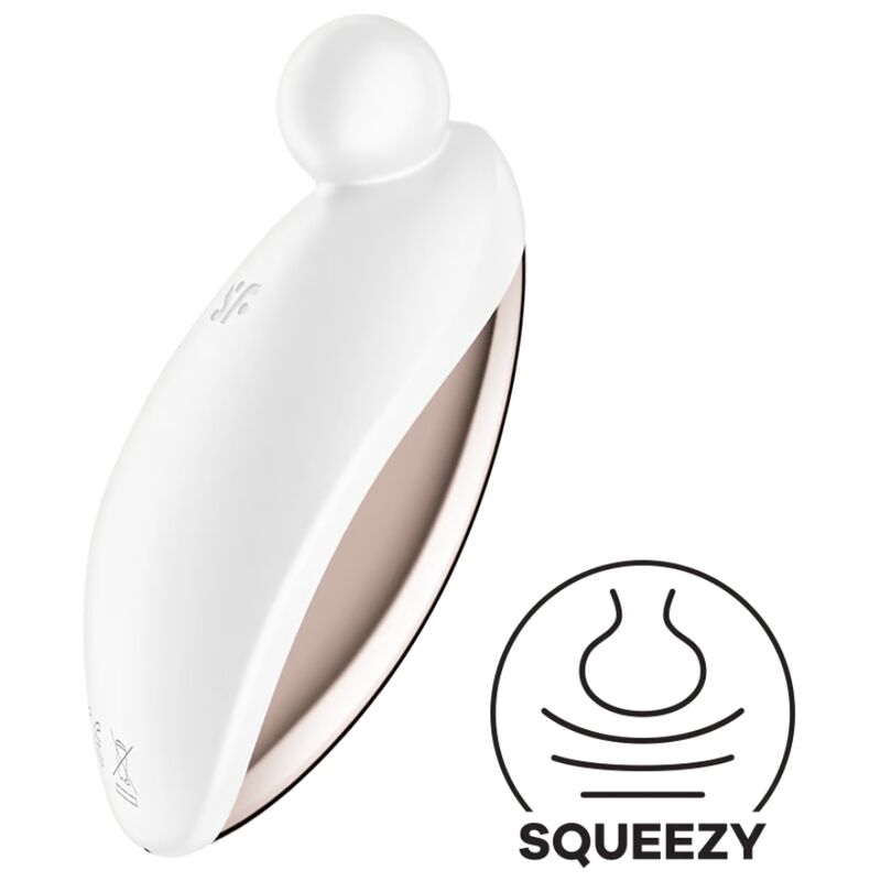 SATISFYER - SPOT ON 2 LAY-ON VIBRATOR WHITE - NOCTURNA DESIRES