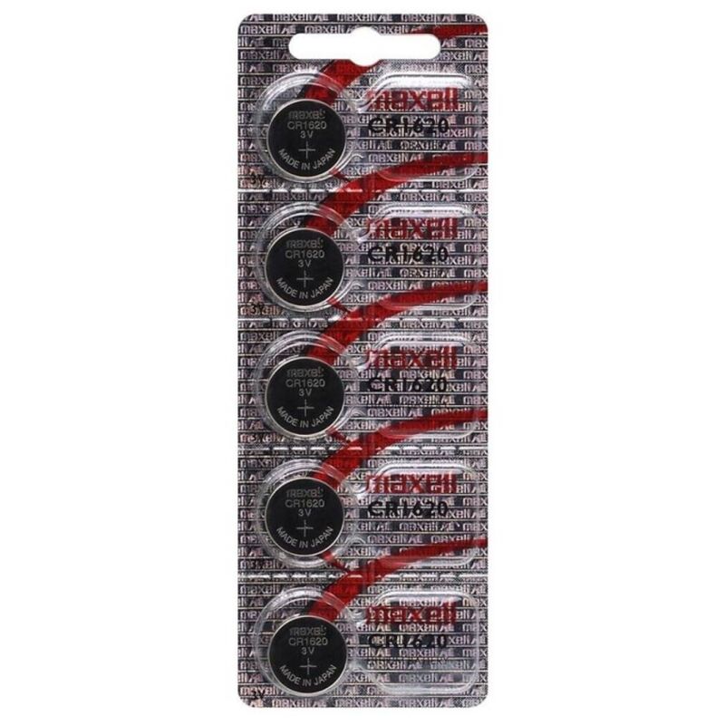 MAXELL - BATTERY LITIO CR1620 3V 5UDS - NOCTURNA DESIRES
