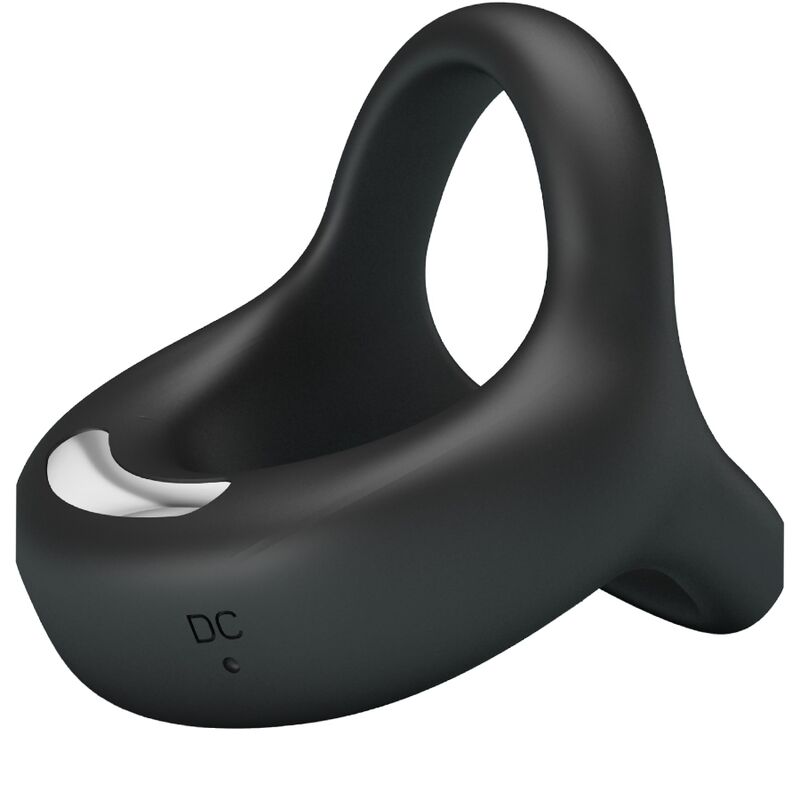 PRETTY LOVE - ELLIOTT  BLACK VIBRATOR RING - NOCTURNA DESIRES