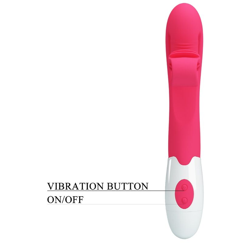 ROMANCE - PINK VIBRATOR AND STIMULATOR 30 SPEEDS - NOCTURNA DESIRES
