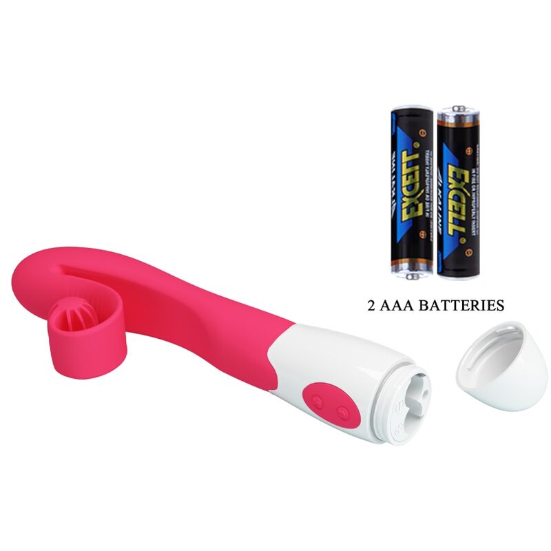 ROMANCE - PINK VIBRATOR AND STIMULATOR 30 SPEEDS - NOCTURNA DESIRES