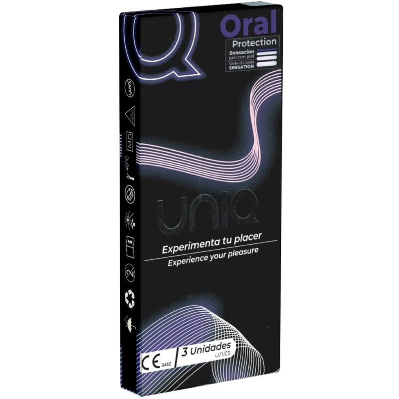 UNIQ - CLASSIC LATEX FREE CONDOMS 3 UNITS - NOCTURNA DESIRES