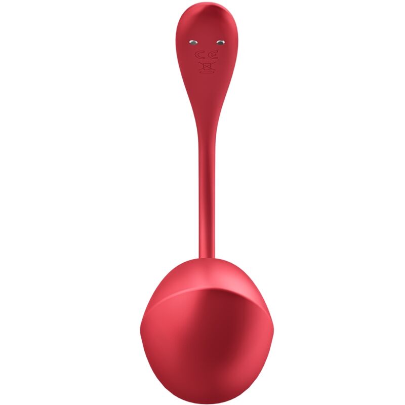SATISFYER - SHINY PETAL G POINT REMOTE CONTROL STIMULATOR RED FREE APP - NOCTURNA DESIRES