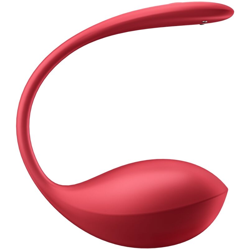 SATISFYER - SHINY PETAL G POINT REMOTE CONTROL STIMULATOR RED FREE APP - NOCTURNA DESIRES