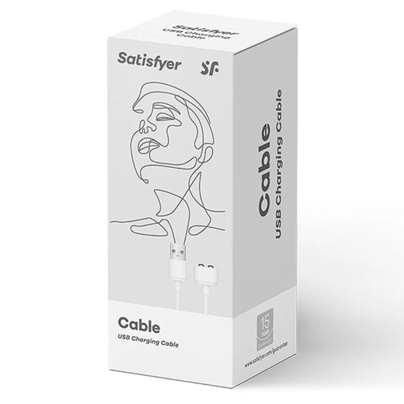 SATISFYER - CHARGUER CABLE WHITE SATISFYER  NOCTURNA DESIRES