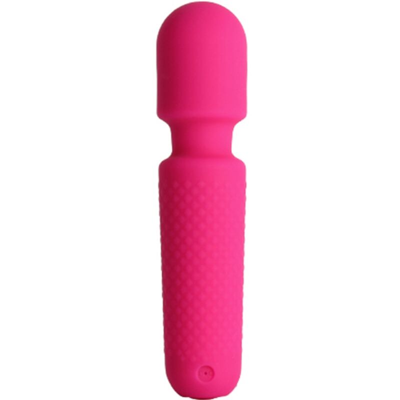 ARMONY - YOUR MAGIC MASSAGER & VIBRATOR RECHARGEABLE 10 VIBRATIONS WAND DOTS PINK - NOCTURNA DESIRES