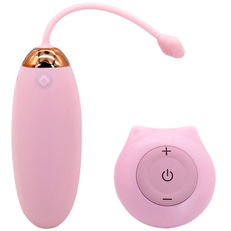 ARMONY - KITTY FUN EGG VIBRATOR REMOTE CONTROL 10 VIBRATIONS PINK - NOCTURNA DESIRES
