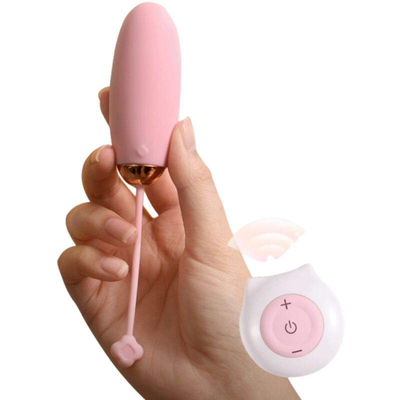 ARMONY - KITTY FUN EGG VIBRATOR REMOTE CONTROL 10 VIBRATIONS PINK - NOCTURNA DESIRES