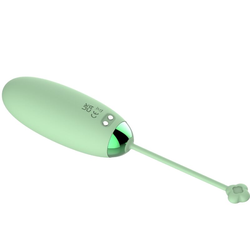 ARMONY - KITTY FUN EGG VIBRATOR REMOTE CONTROL 10 VIBRATIONS GREEN - NOCTURNA DESIRES