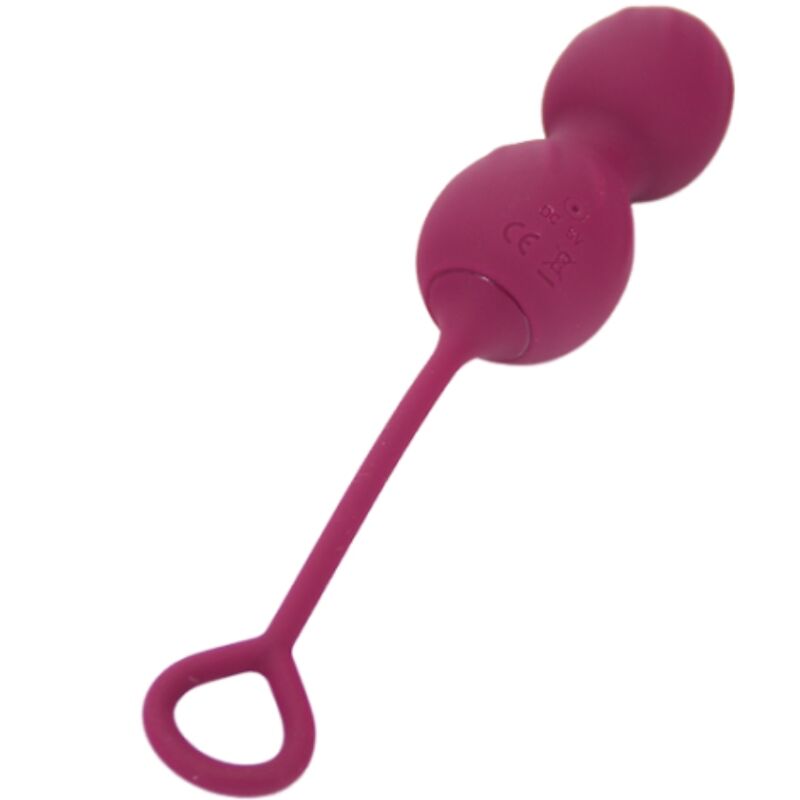 ARMONY - BLOSSOMS VAGINAL DUMBBELL VIBRATION REMOTE CONTROL 10 VIBRATIONS DARK RED - NOCTURNA DESIRES