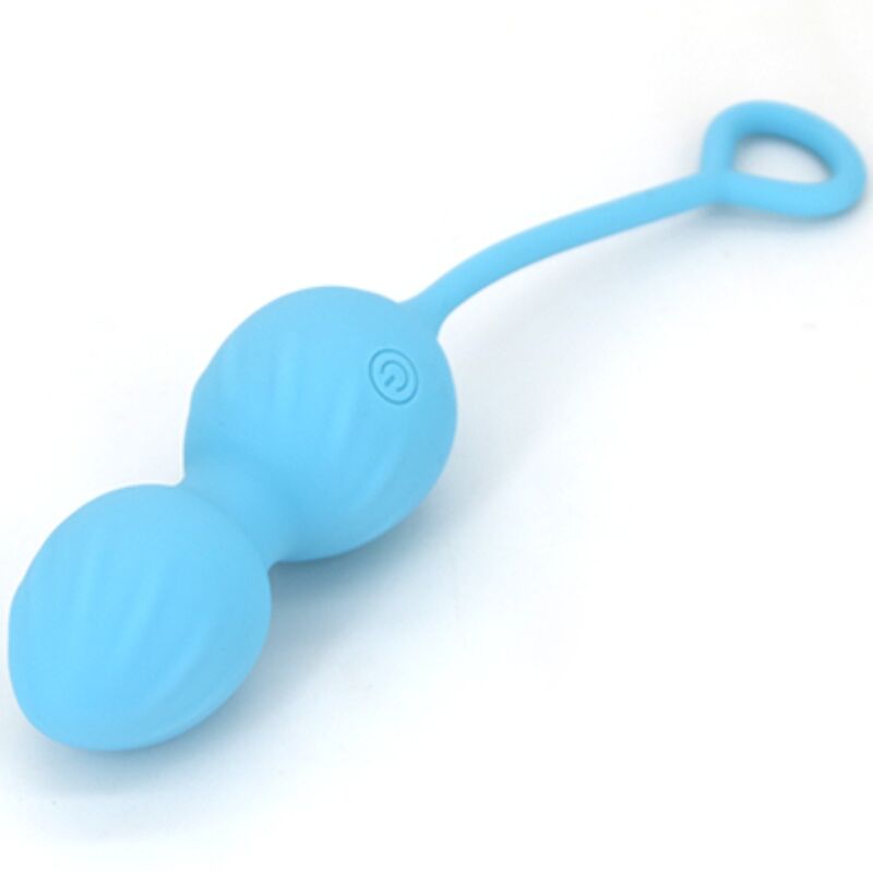 ARMONY - BLOSSOMS VAGINAL DUMBBELL VIBRATION REMOTE CONTROL 10 VIBRATIONS BLUE - NOCTURNA DESIRES