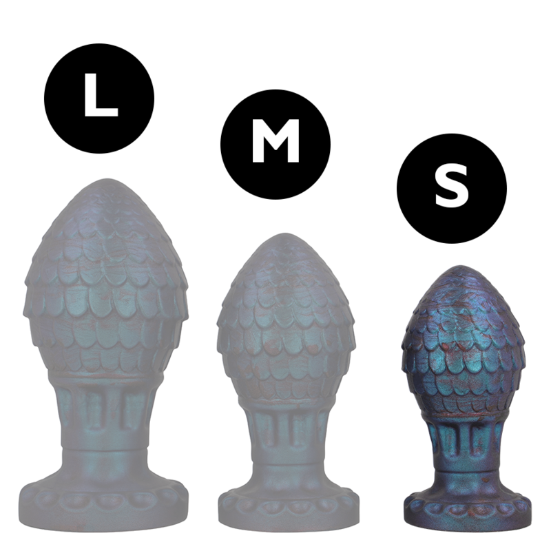 EPIC - VRAKOS DRAGON EGG ANAL PLUG SIZE S - NOCTURNA DESIRES