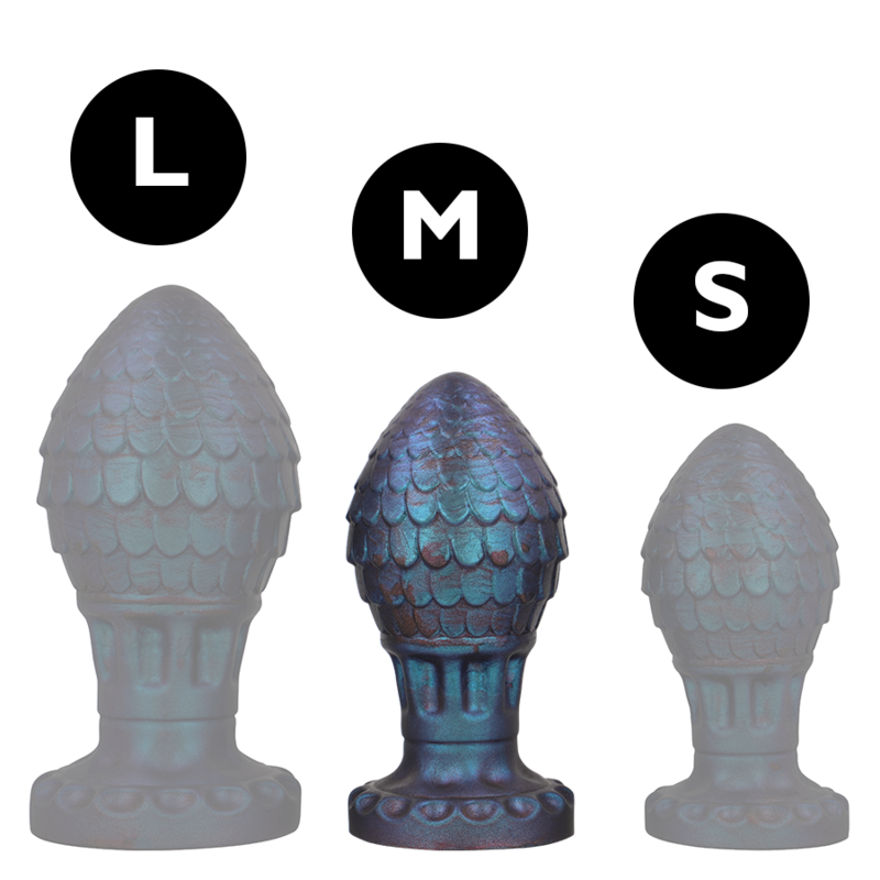EPIC - VRAKOS DRAGON EGG ANAL PLUG SIZE M - NOCTURNA DESIRES