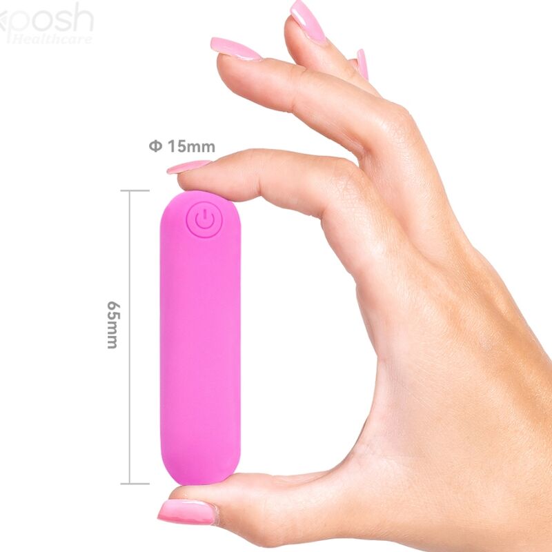 ARMONY - SPLASH HEHE VIBRATOR BULLET SILICONE 10 VIBRATIONS 65 X 15 CM PINK - NOCTURNA DESIRES