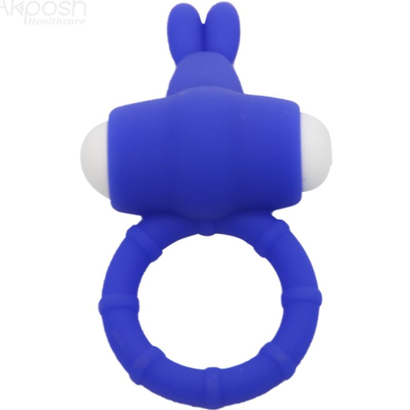 ARMONY - MS BUNNY VIBRATOR RING SILICONE BLUE - NOCTURNA DESIRES