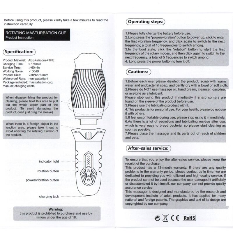ARMONY - BELUCCI ORAL MASTURBATOR VIBRATOR WHITE - NOCTURNA DESIRES