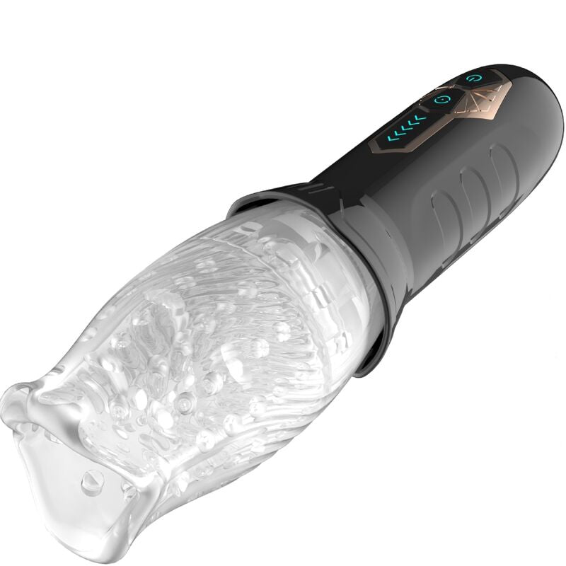 ARMONY - BELUCCI ORAL MASTURBATOR VIBRATOR WHITE - NOCTURNA DESIRES