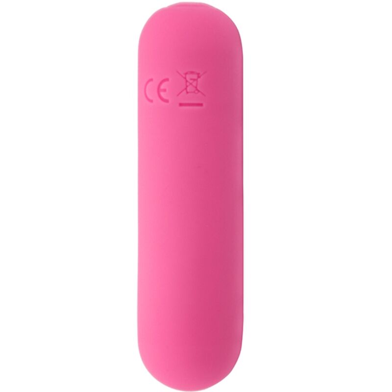 ARMONY - SPLASH HAHA VIBRATOR BULLET SILICONE 10 VIBRATIONS 75 X 19 CM PINK - NOCTURNA DESIRES