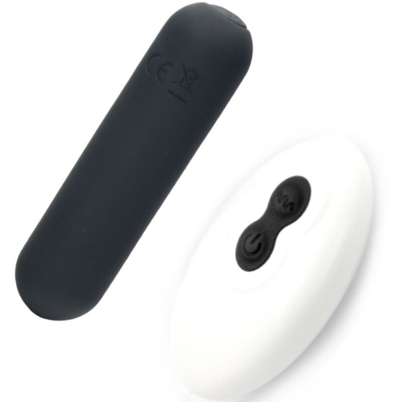 ARMONY - SPLASH JOLINE VIBRATOR BULLET SILICONE REMOTE CONTROL 10 VIBRATIONS 65 X 15 CM BLACK - NOCTURNA DESIRES