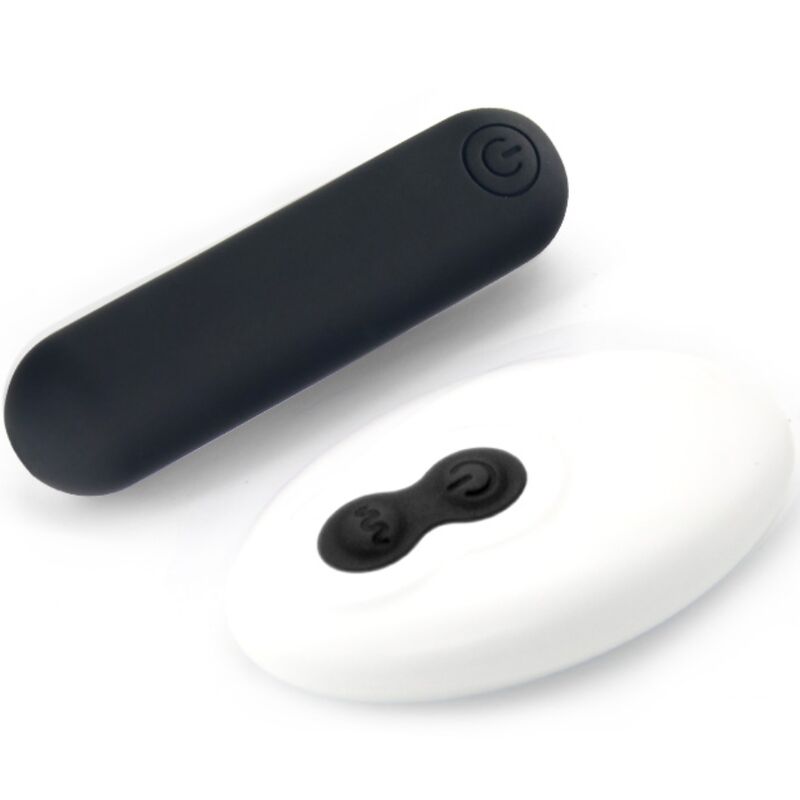 ARMONY - SPLASH JOLINE VIBRATOR BULLET SILICONE REMOTE CONTROL 10 VIBRATIONS 65 X 15 CM BLACK - NOCTURNA DESIRES