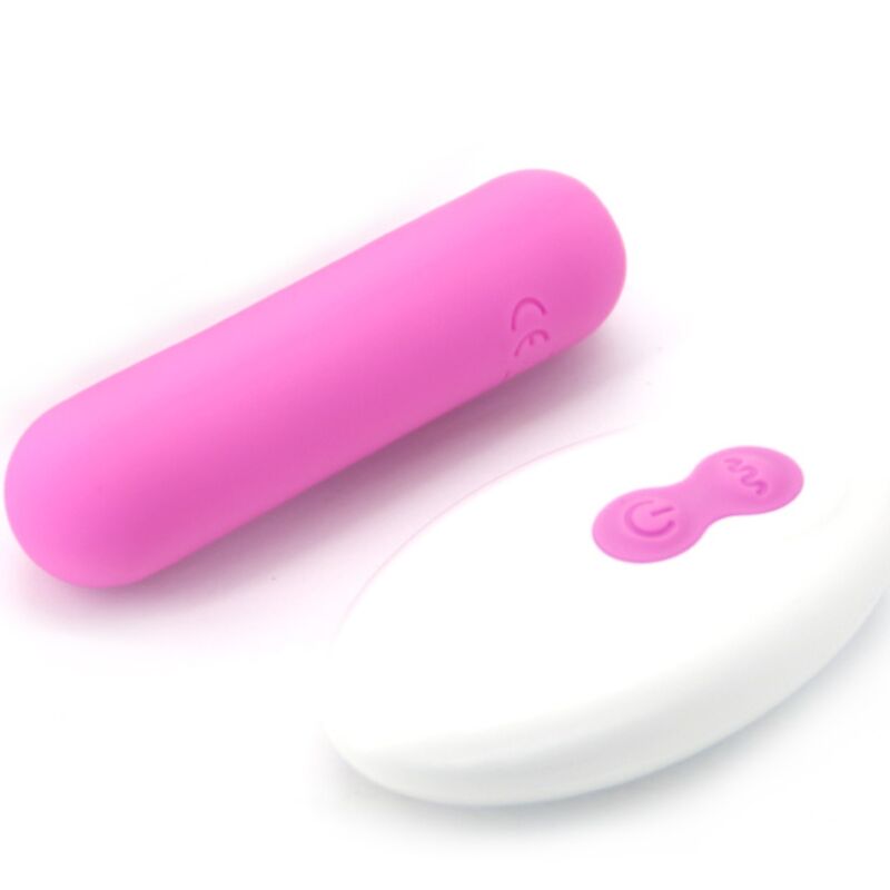 ARMONY - SPLASH JOLINE VIBRATOR BULLET SILICONE REMOTE CONTROL 10 VIBRATIONS 65 X 15 CM PINK - NOCTURNA DESIRES