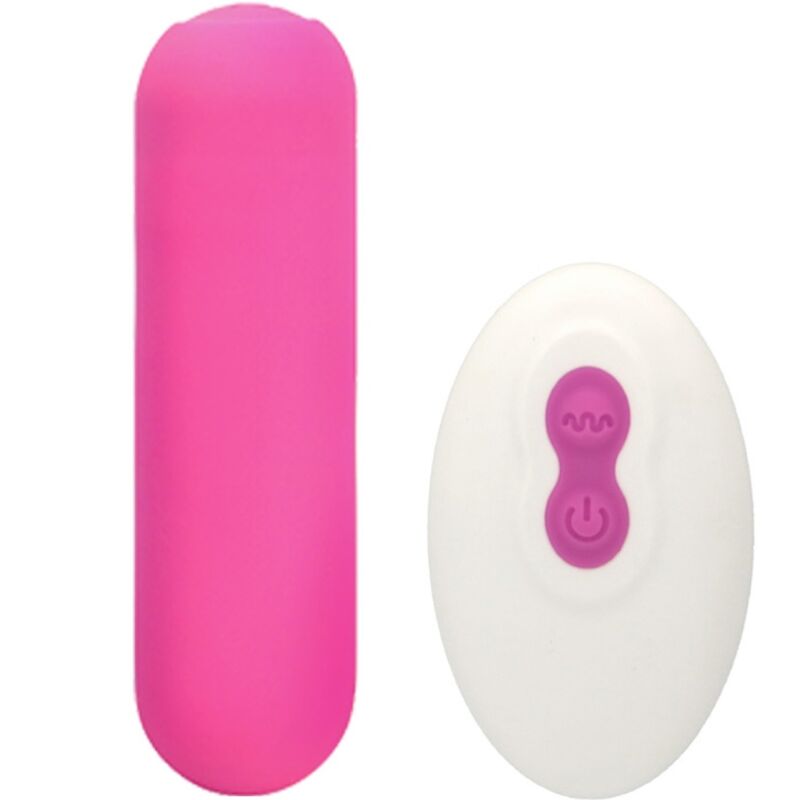 ARMONY - SPLASH JOIE VIBRATOR BULLET SILICONE REMOTE CONTROL 10 VIBRATIONS 75 X 19 CM PINK - NOCTURNA DESIRES