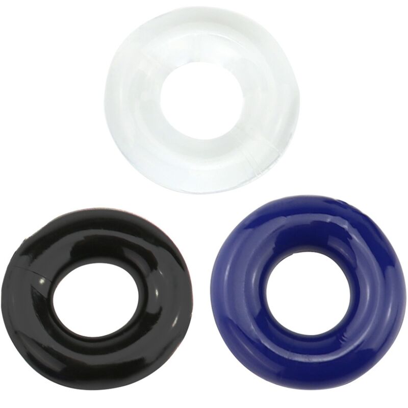 ARMONY - TITAN LOVE DONUT RING MULTIPLE COLORS - NOCTURNA DESIRES