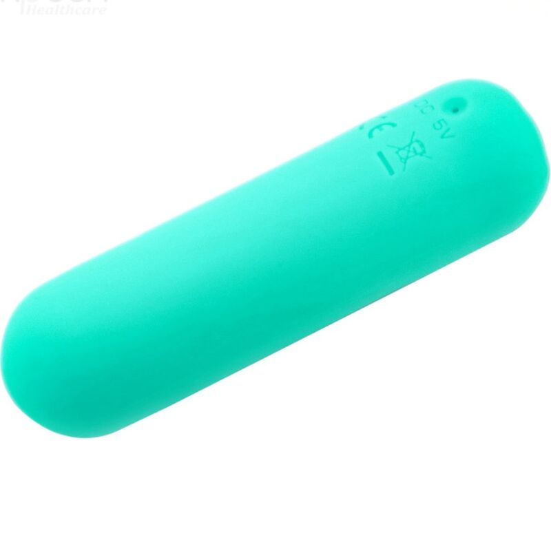 ARMONY - SPLASH HAHA VIBRATOR BULLET SILICONE 10 VIBRATIONS 75 X 19 CM GREEN - NOCTURNA DESIRES