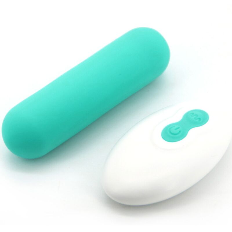 ARMONY - SPLASH JOIE VIBRATOR BULLET SILICONE REMOTE CONTROL 10 VIBRATIONS 75 X 19 CM GREEN - NOCTURNA DESIRES