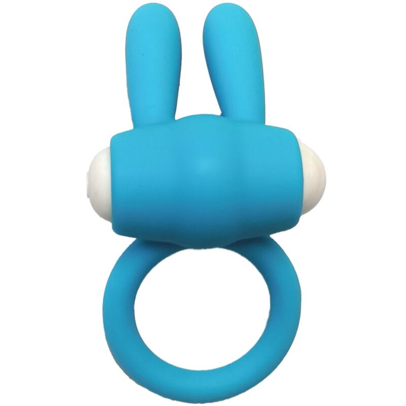 ARMONY - MR BUNNY VIBRATOR RING SILICONE BLACK - NOCTURNA DESIRES