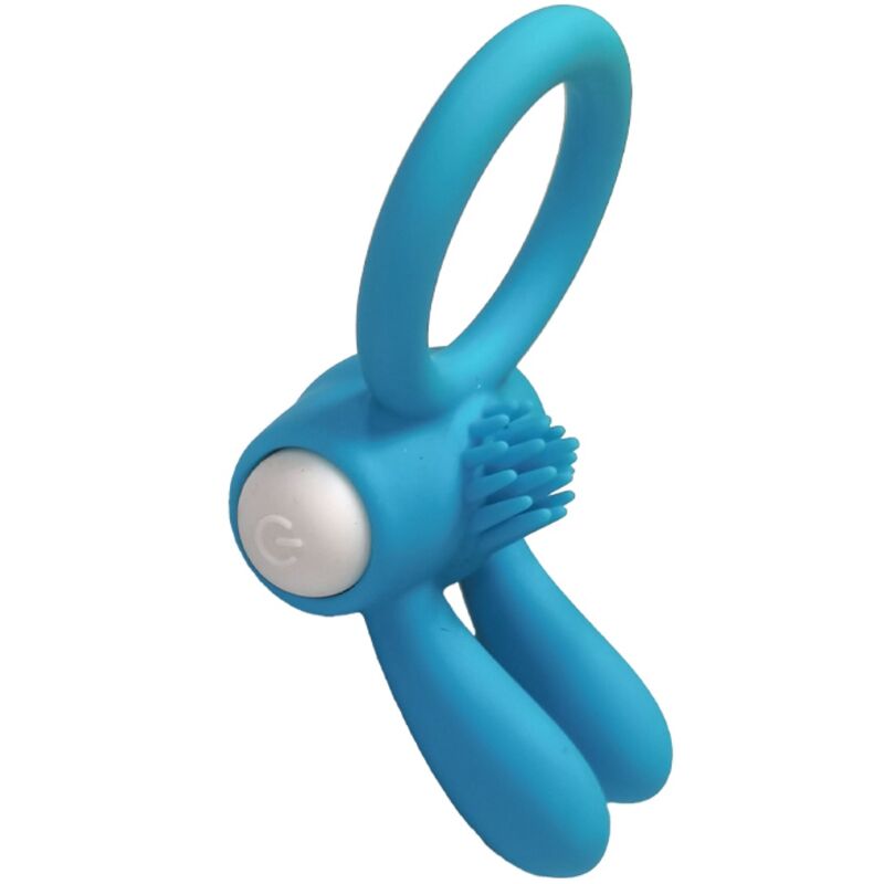 ARMONY - MR BUNNY VIBRATOR RING SILICONE BLACK - NOCTURNA DESIRES