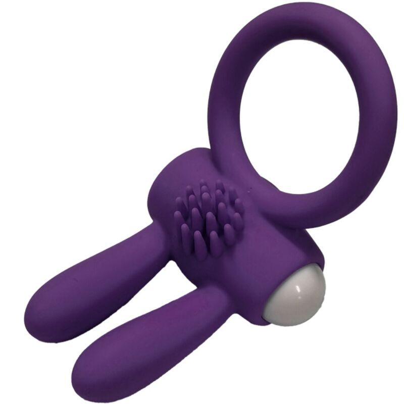 ARMONY - MR BUNNY VIBRATOR RING SILICONE PURPLE - NOCTURNA DESIRES