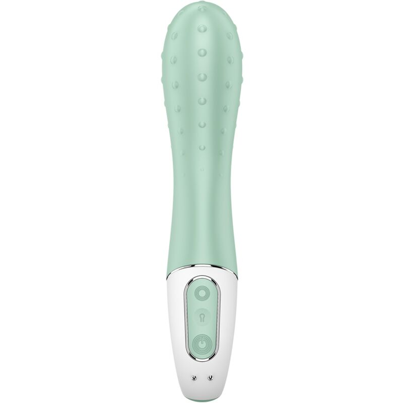 SATISFYER - AIR PUMP VIBRATOR 3 INFLATABLE G POINT MINT - NOCTURNA DESIRES